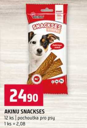 AKINU SNACKSES 12 ks