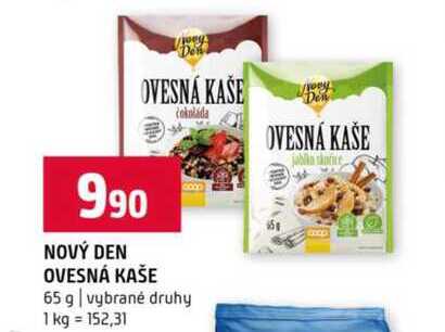 NOVÝ DEN OVESNÁ KAŠE 65 g