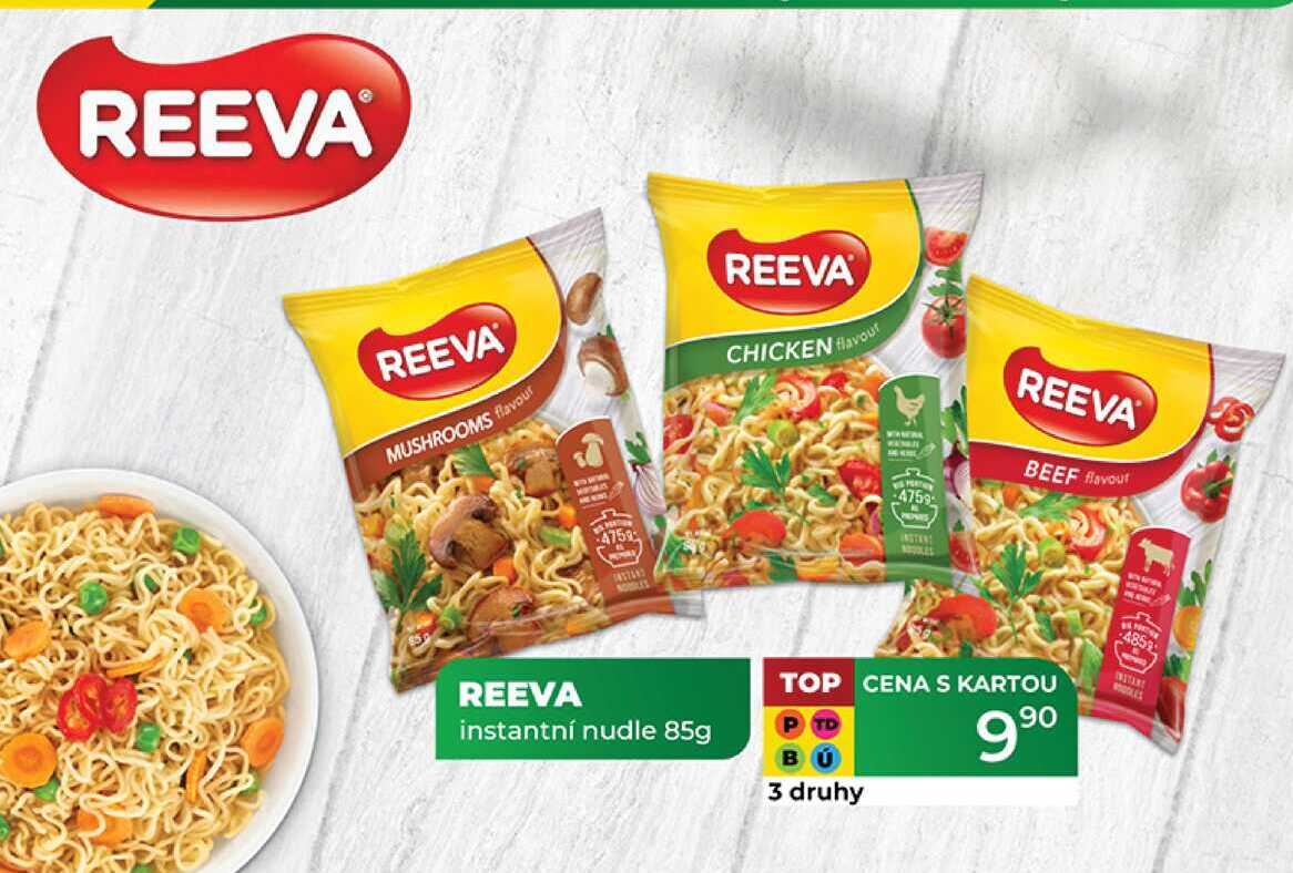 REEVA instantní nudle 85g 