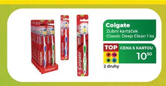 Colgate Zubní kartáček Classic Deep Clean 1 ks 