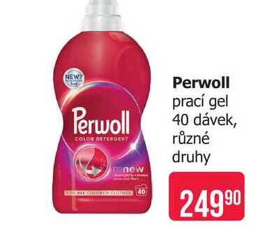 Perwoll prací gel 40 dávek