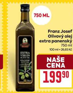 Franz Josef Olivový olej extra panenský 750 ml