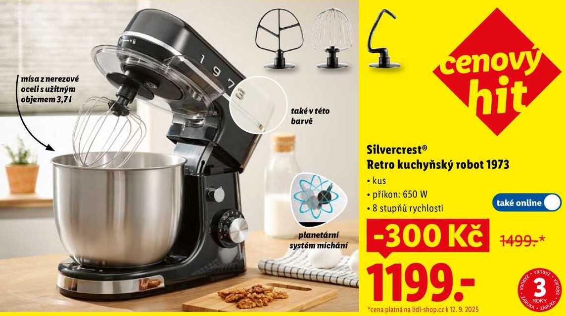 Silvercrest Retro kuchyňský robot 1973 