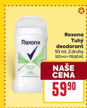 Rexona Tuhý deodorant 50 ml