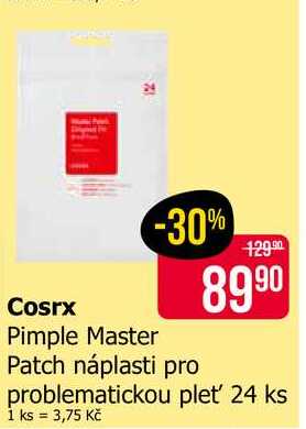 Cosrx Pimple Master Patch náplasti pro problematickou pleť 24 ks 