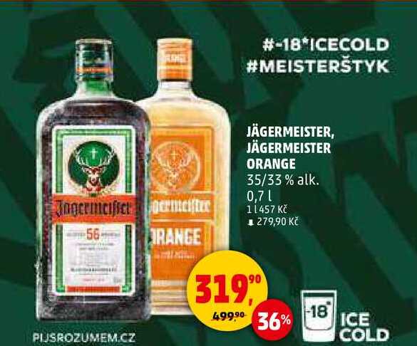 JÄGERMEISTER, 0,7 l  