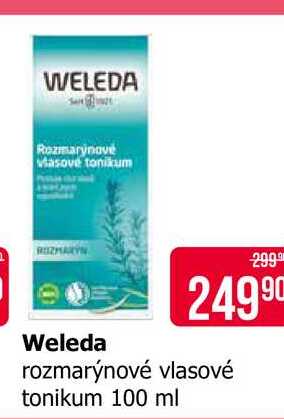 Weleda rozmarýnové vlasové tonikum 100 ml 