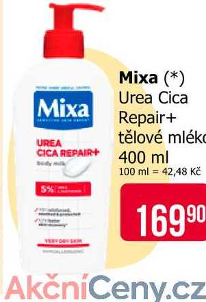 Mixa Urea Cica Repair+ tělové mléko 400 ml 
