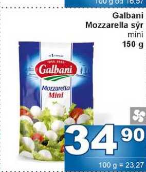 Galbani Mozzarella sýr mini 150 g