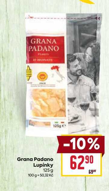 Grana Padano Lupínky 125 g