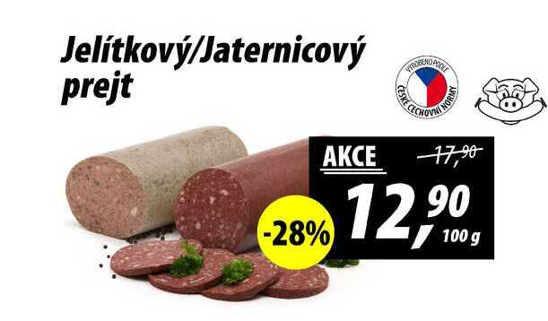 Jelítkový/Jaternicový prejt, 100 g