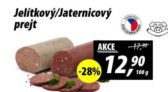 Jelítkový/Jaternicový prejt, 100 g