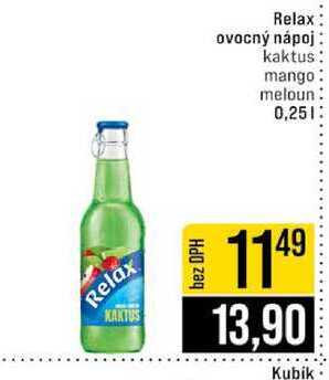 Relax ovocný nápoj 0,25 l