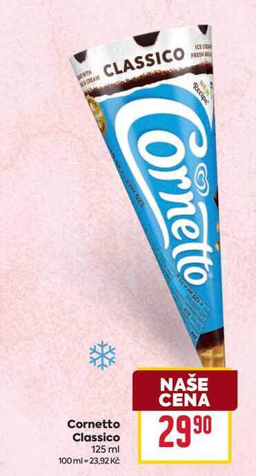 Cornetto Classico 125 ml 