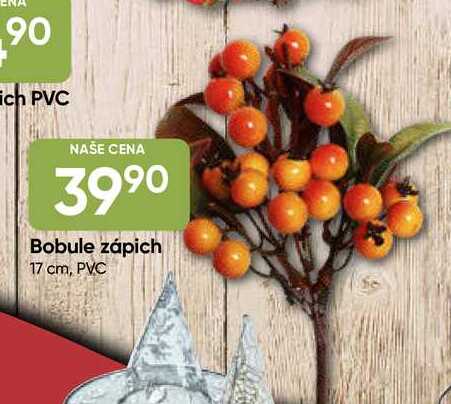 Bobule zápich 17 cm, PVC 