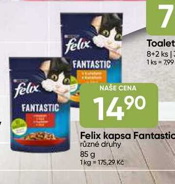 Felix kapsa Fantastic různé druhy 85 g