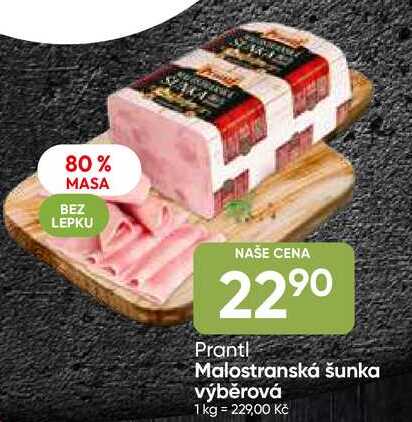 Prantl Malostranská šunka výběrová 100g