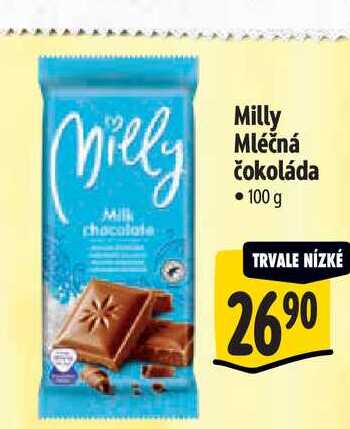  Milly Mléčná čokoláda  100 g 