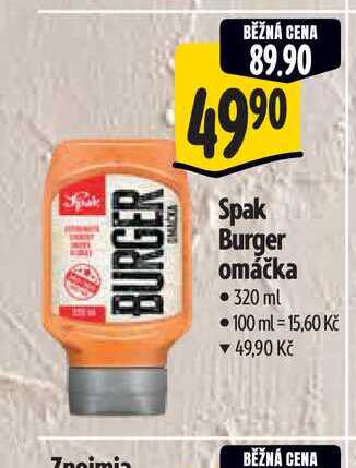  Spak Burger omáčka 320 ml  