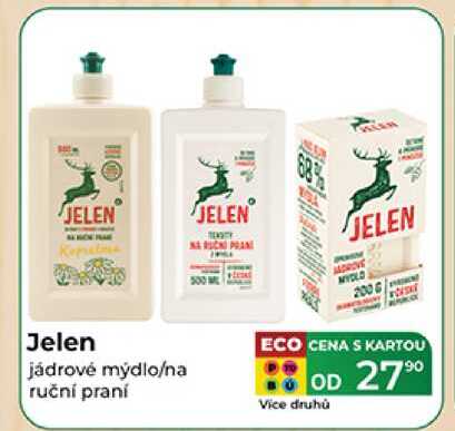 Jelen jádrové mýdlo/na ruční praní