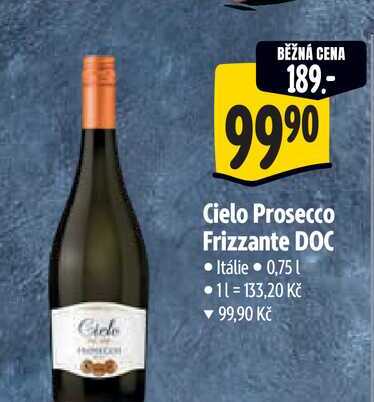  Cielo Prosecco Frizzante DOC 0,75 l