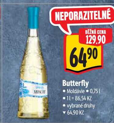  Butterfly 0,75 l