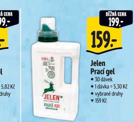   Jelen Prací gel  30 dávek 