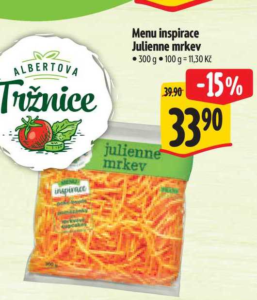   Menu inspirace Julienne mrkev 300 g 