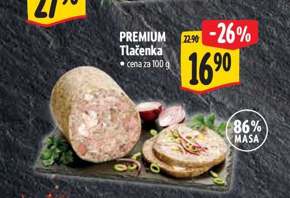 PREMIUM  Tlačenka  100 g