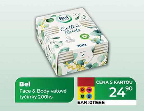 Bel Face & Body vatové tyčinky 200ks 