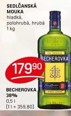 BECHEROVKA 38% 0,5l