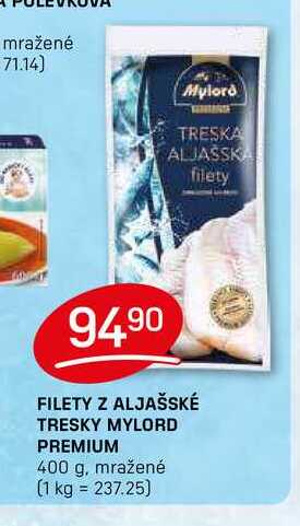 FILETY Z ALJAŠSKÉ TRESKY MYLORD PREMIUM 400 g