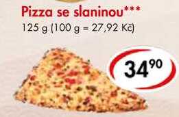 Pizza se slaninou, 125 g