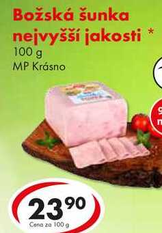 Božská šunka nejvyšší jakosti, 100 g