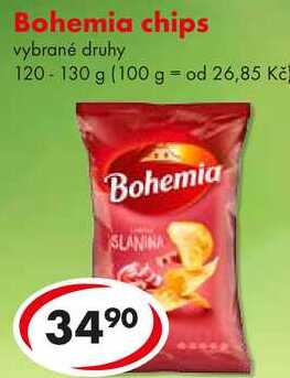 Bohemia chips, 120-130 g  