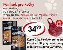 Pamlsek pro kočky, 50 g 