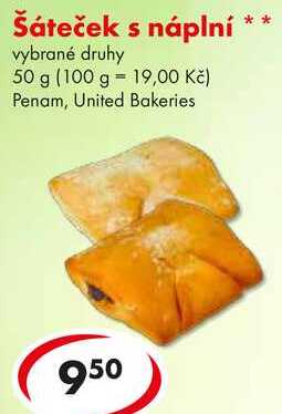Šáteček s náplní, 50 g
