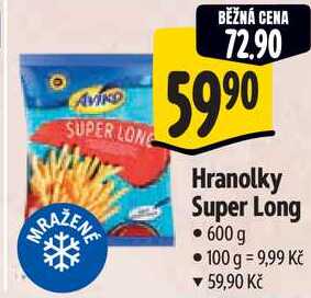 Hranolky Super Long, 600 g 