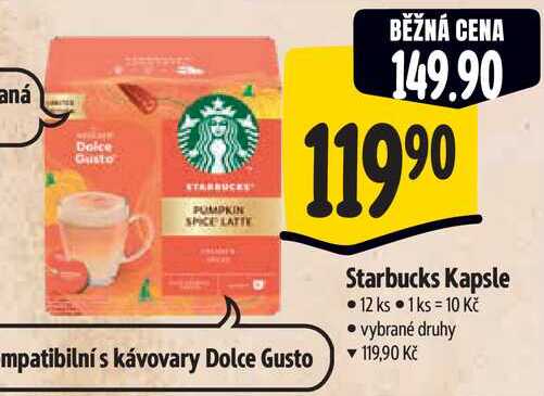 Starbucks Kapsle, 12 ks