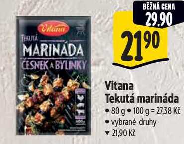 Vitana Tekutá marináda, 80 g 