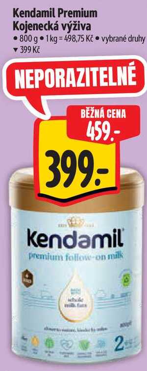 Kendamil Premium Kojenecká výživa, 800 g