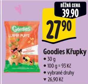 Goodies Křupky, 30 g