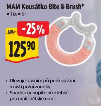 MAM Kousátko Bite & Brush* 