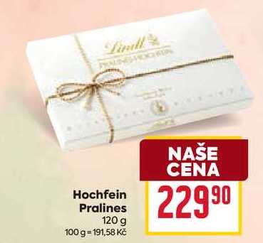 Lindl Hochfein Pralines 120 g