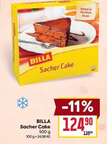BILLA Sacher Cake 500 g
