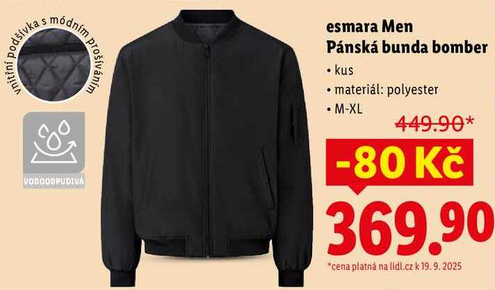 esmara Men Pánská bunda bomber 