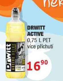 DRWITT ACTIVE 0,75 L PET
