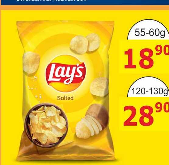 Lay's Salted 55-60g