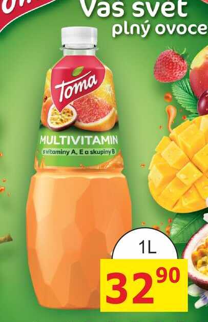 Toma MULTIVITAMIN 1L PET