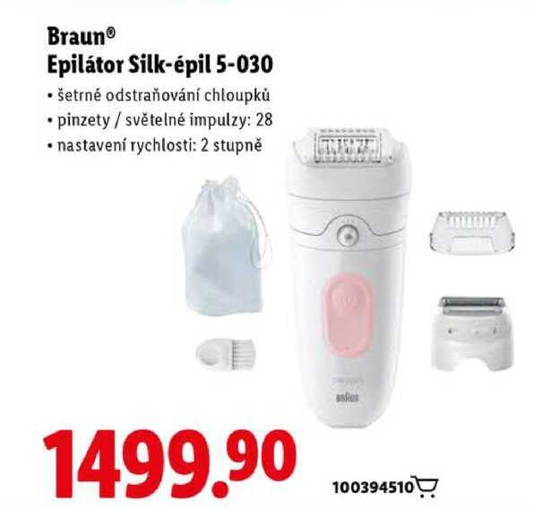 Braun Epilátor Silk-épil 5-030 